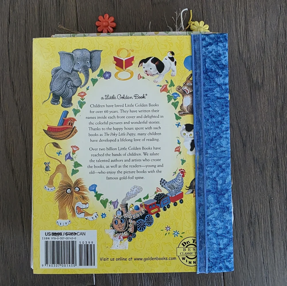 Little Golden Book The Shy Little Kitten Handmade Junk Journal + Original Book